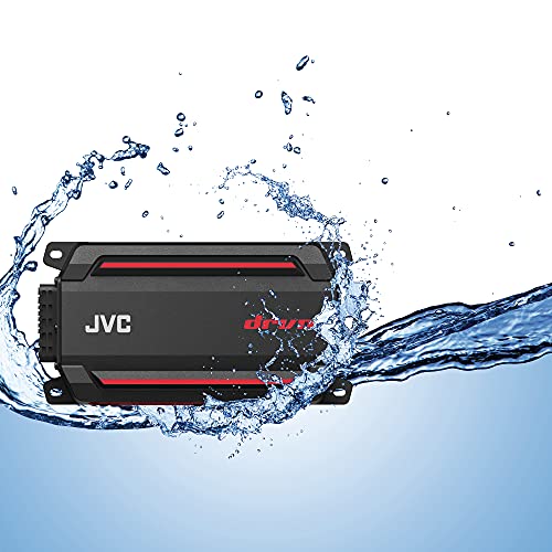 JVC KS-DR2004D 4-Channel Compact Digital Amplifier (600W) for Car, Marine, UTV & Motorsport Vehicles, Solid Corrosion-Resistant Aluminum Chassis, IPX6, IPX7 & IP6X Certified and Vibration-Proof JVC KS-DR2004D 4-Channel Compact Digital Amplifier (600W) for Car, Marine, UTV & Motorsport Vehicles, Solid Corrosion-Resistant Aluminum Chassis, IPX6, IPX7 & IP6X Certified and Vibration-Proof